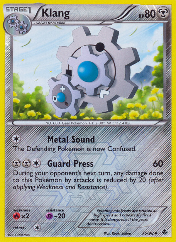 Emerging Powers Klang #75/98 reverse holo